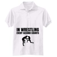 Adult EcoSmart® Jersey Knit Polo Thumbnail