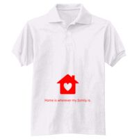 Adult EcoSmart® Jersey Knit Polo Thumbnail