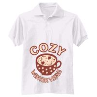 Adult EcoSmart® Jersey Knit Polo Thumbnail