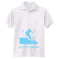 Adult EcoSmart® Jersey Knit Polo Thumbnail