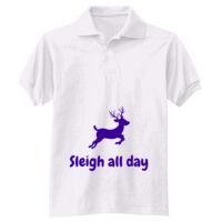 Adult EcoSmart® Jersey Knit Polo Thumbnail