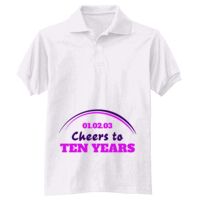 Adult EcoSmart® Jersey Knit Polo Thumbnail