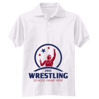 Adult EcoSmart® Jersey Knit Polo Thumbnail