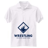 Adult EcoSmart® Jersey Knit Polo Thumbnail