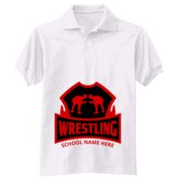 Adult EcoSmart® Jersey Knit Polo Thumbnail