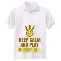 Adult EcoSmart® Jersey Knit Polo Thumbnail