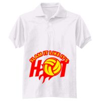 Adult EcoSmart® Jersey Knit Polo Thumbnail