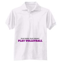 Adult EcoSmart® Jersey Knit Polo Thumbnail