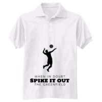 Adult EcoSmart® Jersey Knit Polo Thumbnail