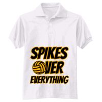 Adult EcoSmart® Jersey Knit Polo Thumbnail