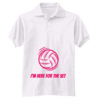 Adult EcoSmart® Jersey Knit Polo Thumbnail