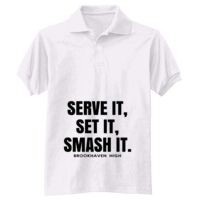 Adult EcoSmart® Jersey Knit Polo Thumbnail