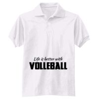 Adult EcoSmart® Jersey Knit Polo Thumbnail