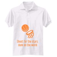 Adult EcoSmart® Jersey Knit Polo Thumbnail