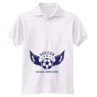 Adult EcoSmart® Jersey Knit Polo Thumbnail