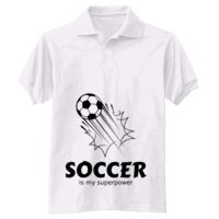 Adult EcoSmart® Jersey Knit Polo Thumbnail