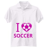 Adult EcoSmart® Jersey Knit Polo Thumbnail