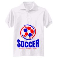 Adult EcoSmart® Jersey Knit Polo Thumbnail