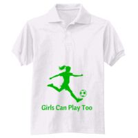 Adult EcoSmart® Jersey Knit Polo Thumbnail