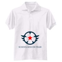 Adult EcoSmart® Jersey Knit Polo Thumbnail