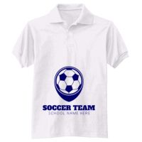 Adult EcoSmart® Jersey Knit Polo Thumbnail