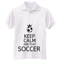 Adult EcoSmart® Jersey Knit Polo Thumbnail