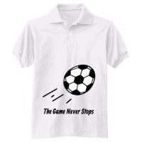 Adult EcoSmart® Jersey Knit Polo Thumbnail