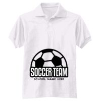 Adult EcoSmart® Jersey Knit Polo Thumbnail