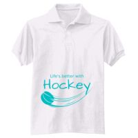 Adult EcoSmart® Jersey Knit Polo Thumbnail