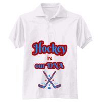 Adult EcoSmart® Jersey Knit Polo Thumbnail