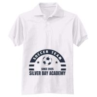 Adult EcoSmart® Jersey Knit Polo Thumbnail