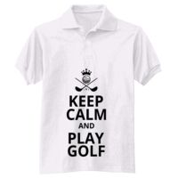 Adult EcoSmart® Jersey Knit Polo Thumbnail