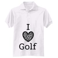 Adult EcoSmart® Jersey Knit Polo Thumbnail