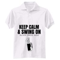 Adult EcoSmart® Jersey Knit Polo Thumbnail