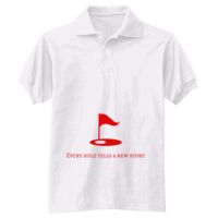 Adult EcoSmart® Jersey Knit Polo Thumbnail