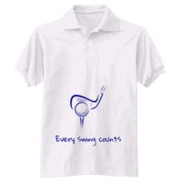 Adult EcoSmart® Jersey Knit Polo Thumbnail