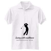 Adult EcoSmart® Jersey Knit Polo Thumbnail