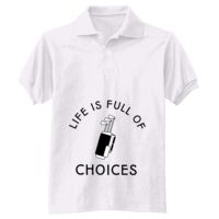 Adult EcoSmart® Jersey Knit Polo Thumbnail