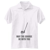 Adult EcoSmart® Jersey Knit Polo Thumbnail