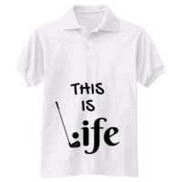 Adult EcoSmart® Jersey Knit Polo Thumbnail