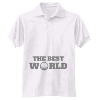 Adult EcoSmart® Jersey Knit Polo Thumbnail