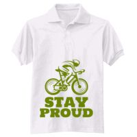 Adult EcoSmart® Jersey Knit Polo Thumbnail