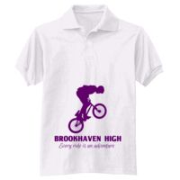 Adult EcoSmart® Jersey Knit Polo Thumbnail