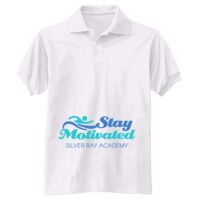 Adult EcoSmart® Jersey Knit Polo Thumbnail