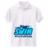 Adult EcoSmart® Jersey Knit Polo Thumbnail