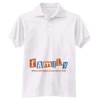 Adult EcoSmart® Jersey Knit Polo Thumbnail