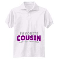 Adult EcoSmart® Jersey Knit Polo Thumbnail