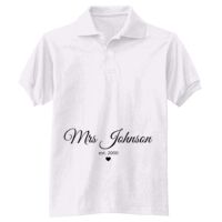 Adult EcoSmart® Jersey Knit Polo Thumbnail