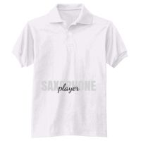 Adult EcoSmart® Jersey Knit Polo Thumbnail