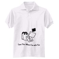 Adult EcoSmart® Jersey Knit Polo Thumbnail